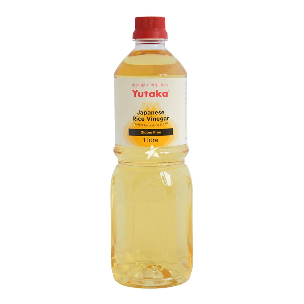 Yutaka Japanese Rice Vinegar Gluten Free 1 Litre Bottle
