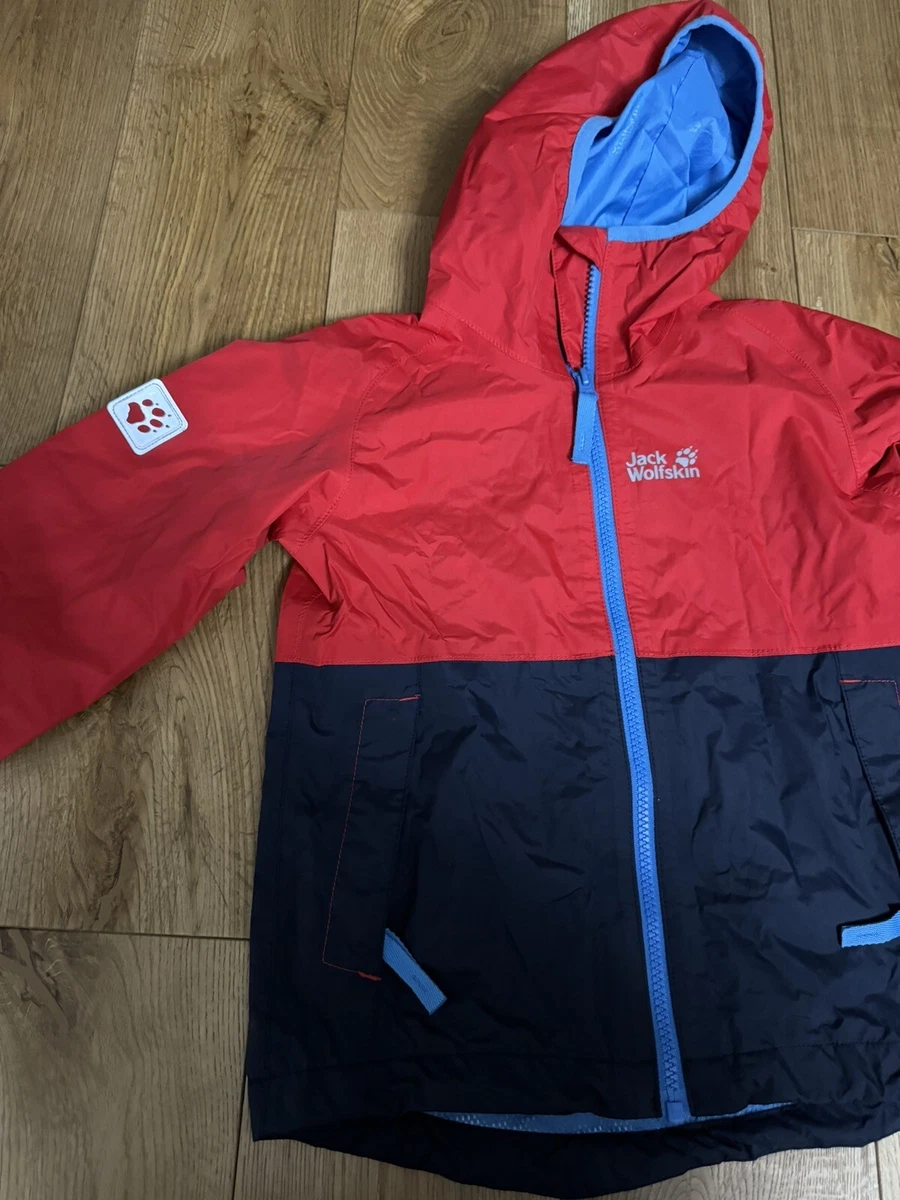 Jack Wolfskin Kids Rainy Days Jacket 5 6 Years eBay
