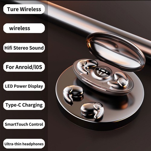 Bluetooth wireless earbuds Invisible Sleep Earphones Waterproof noise-cancelling - Picture 7 of 15