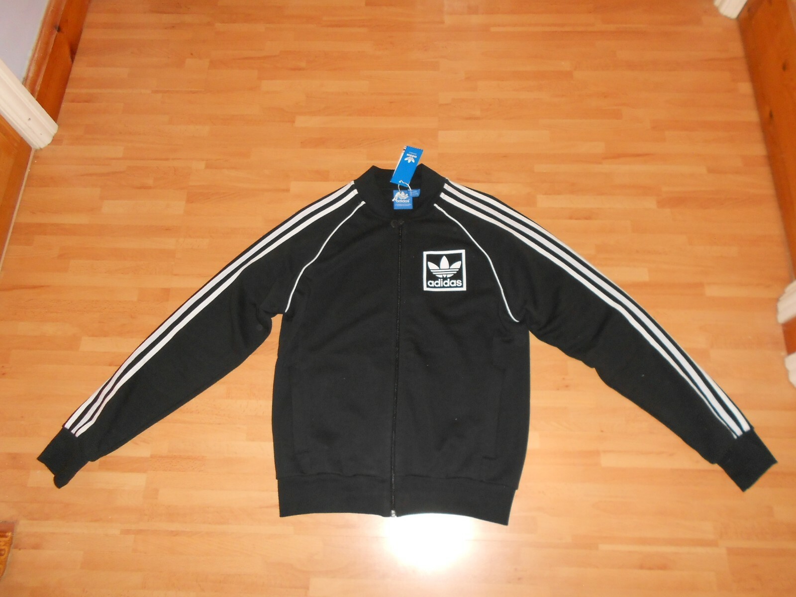 adidas superstar jacket black