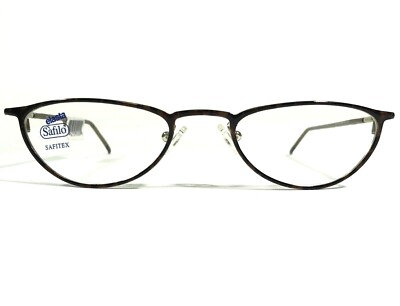 Safilo Brillengestell 1346 JA9 50-20-140 Gold Schildkröte Runde Vollrand