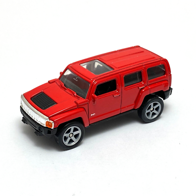 Hummer H3 Red Welly 1:60 1:64 Series 52284 3