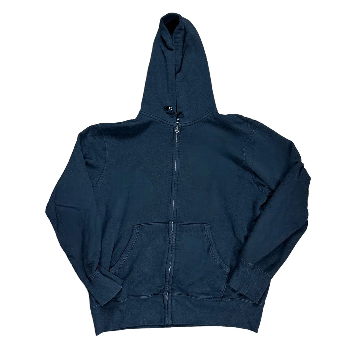 Uniqlo black top hoodie mens