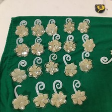 Murano Glas Blume 6 Blütenblätter Angeln 20 Stück