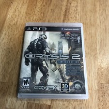 Crisis 2 Playstation 3 Game PS3 Limited Edition Sci-fi Shooter CIB