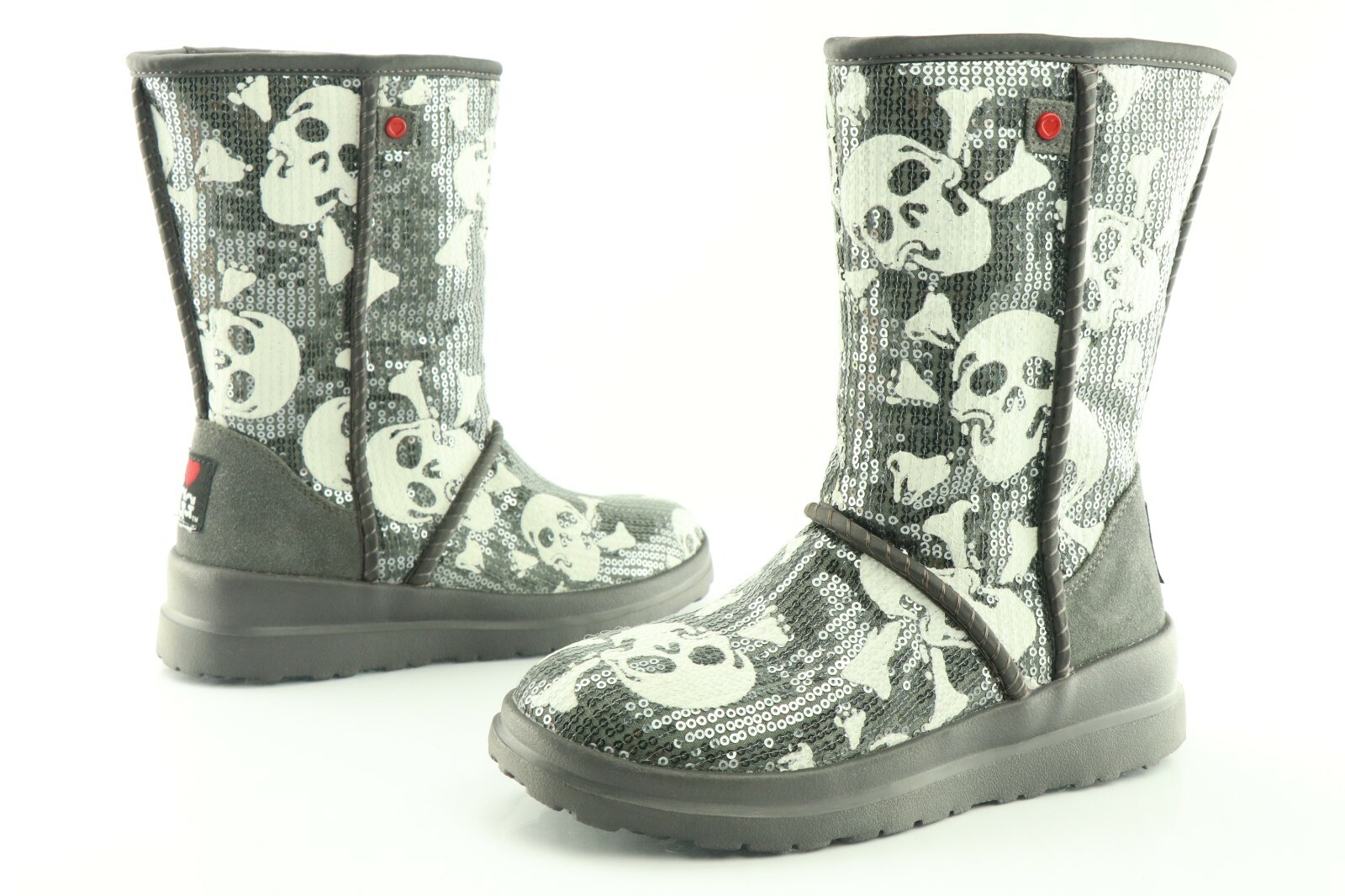 i heart ugg skull slippers