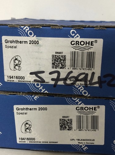 GROHE GROHTHERM 2000 SPECIAL THERMOSTATIC SHOWER MIXER 19416000 CHROME - Picture 6 of 8