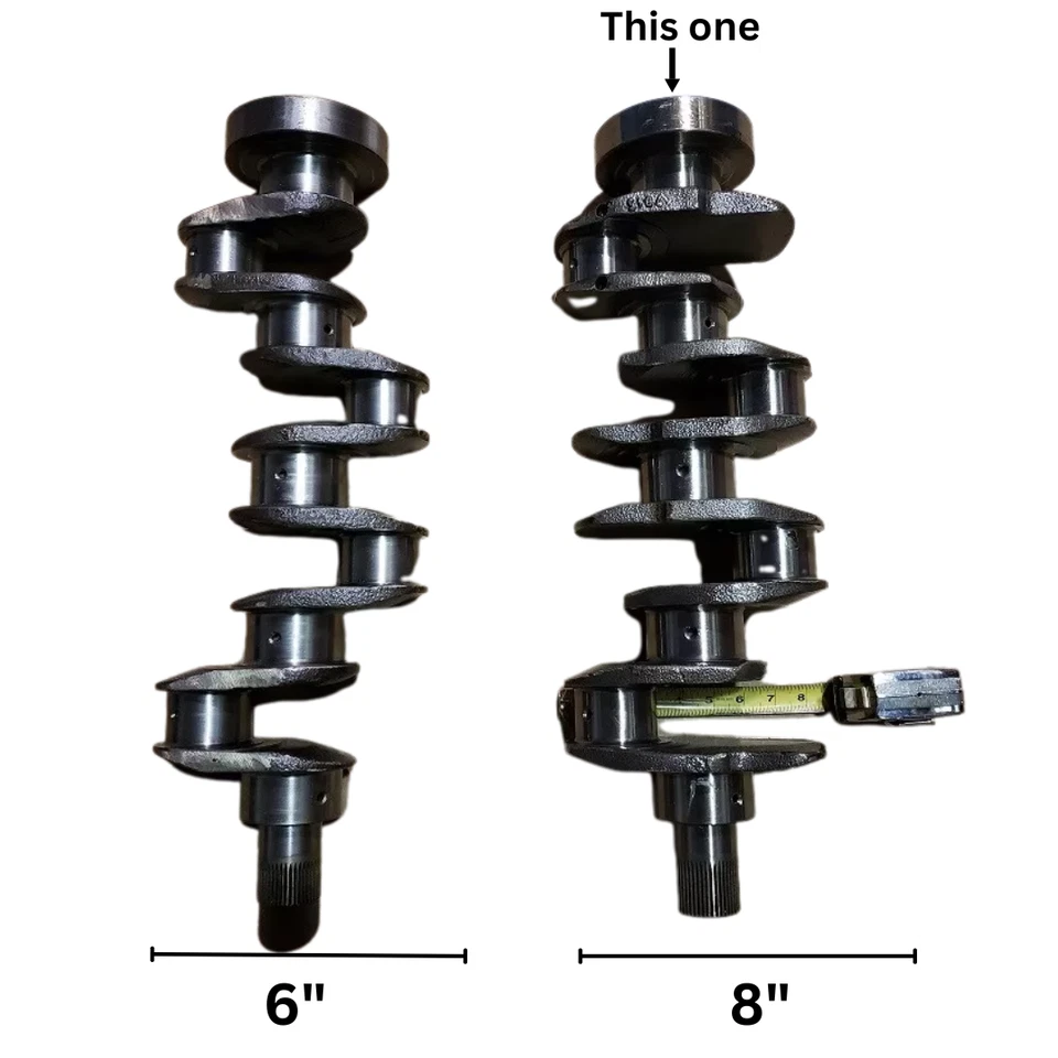 CRANKSHAFT comp w Perkins® A4.236 A4.248 C4.236 G4.236 REPLC