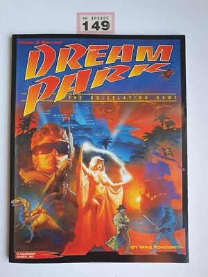 Dream Park RPG R.TALSORIAN GAMES 128 Pgs 1992 VNC
