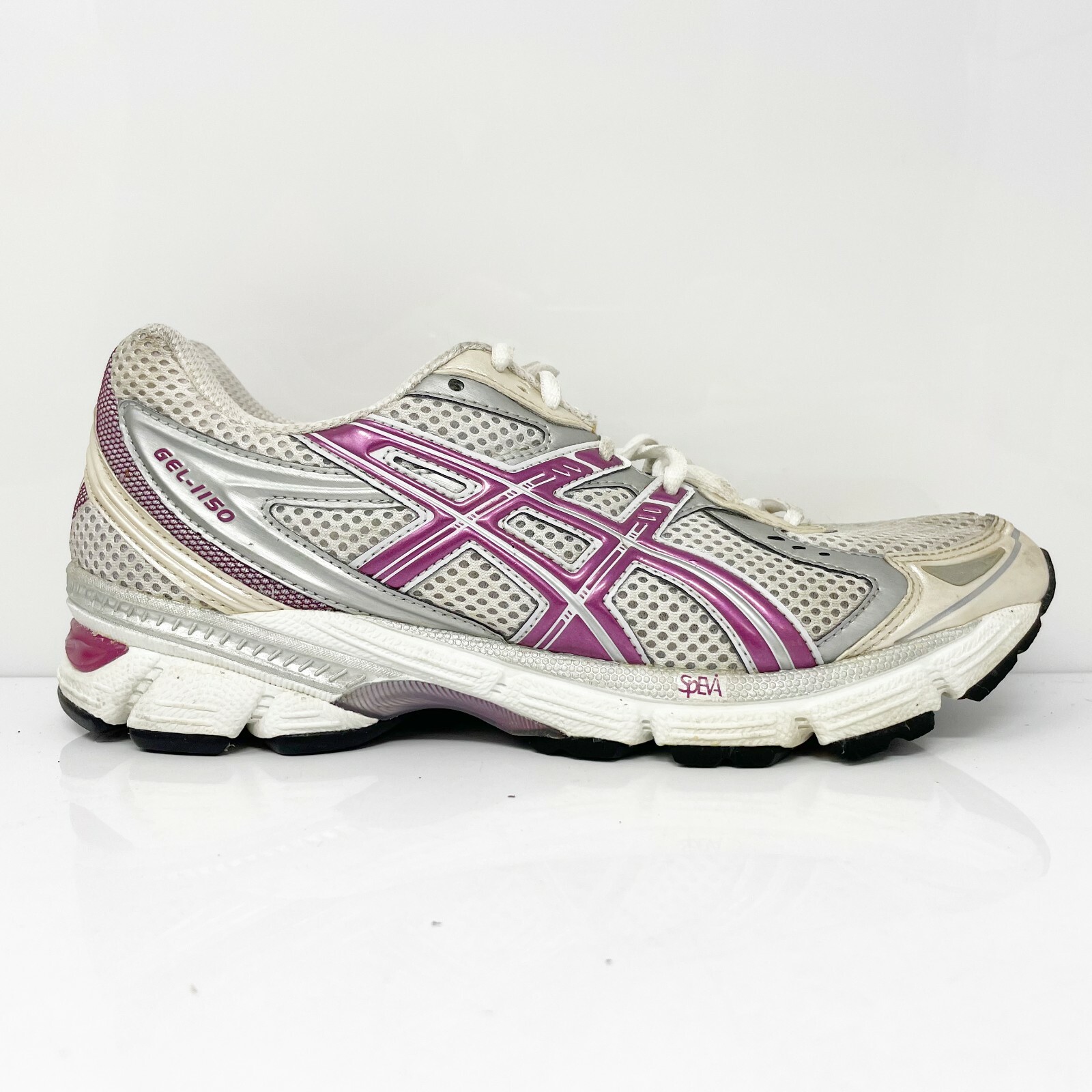Asics Womens Gel 1150 T065N Gray Running Shoes Sneakers Size 10 | eBay