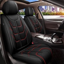 For Kia Forte 2010-2024 Faux Leather Frontrear 5-seat Covers Car Cushion Pad