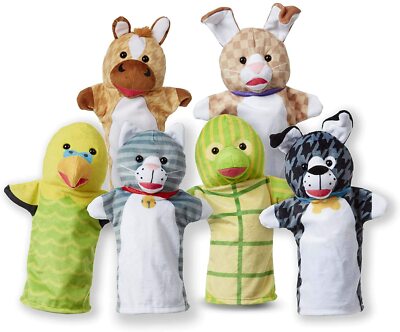 Melissa & Doug Pet Buddies Handpuppen