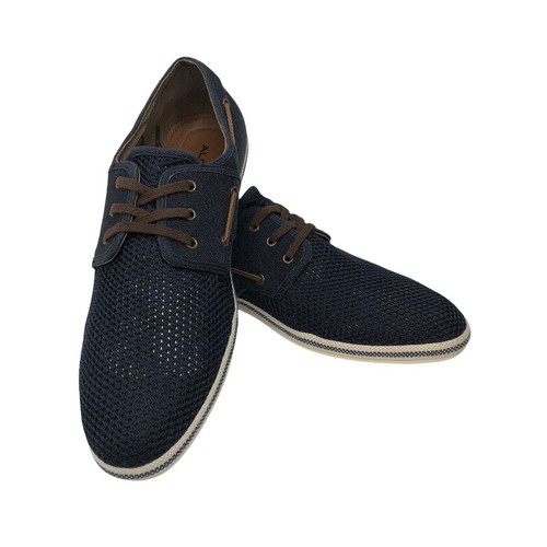 ALDO Men's Casual Blue Boat Shoes Mesh 