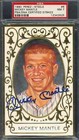 Mickey Mantle NM 7 PSA DNA Coa Signed Perez Steele Ramly Pos