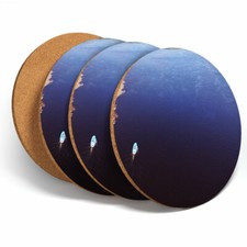 4 Set - Cool Water Meeting Amazon Coasters - Kitchen Drinks Coaster Gift #2270