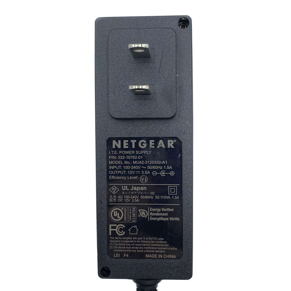 NEW Genuine Netgear AC Adapter for Orbi NBR750 RBR50 RBR850 RBS50 RBS850 SRR60 - Image 2 of 4