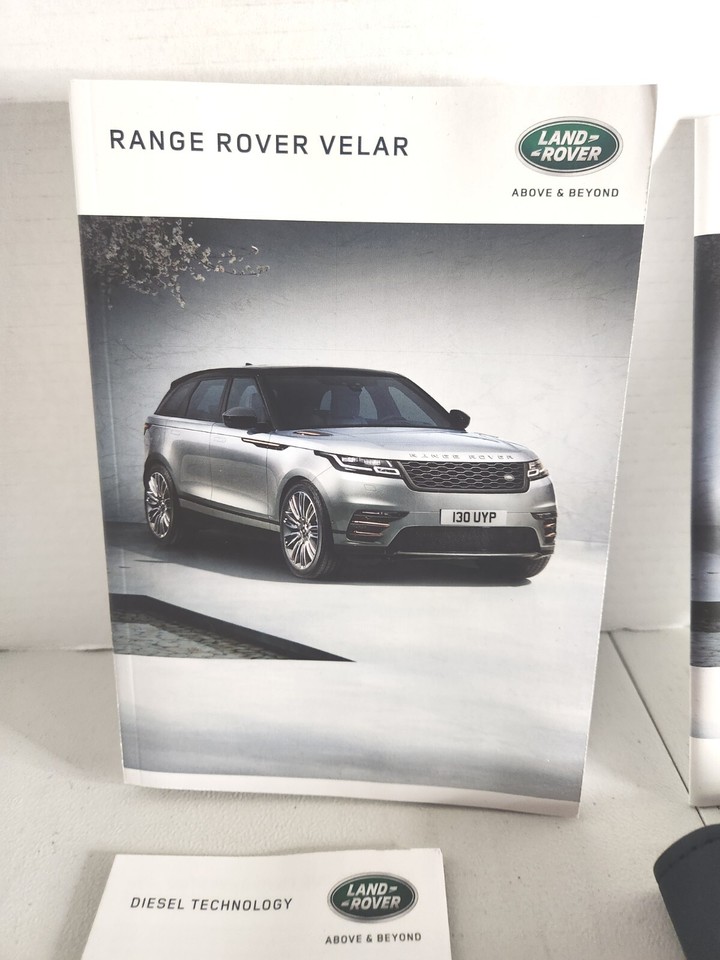 2020 Land Rover Range Rover Velar Owners Manual Set and Case eBay