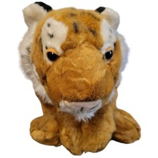 Fao Schwarz Soft Plush 28" Bengal Tiger Toys R Us Big Stuffed Animal VGUC