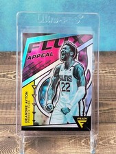 2020-21 Panini Flux Deandre Ayton #18 Flux Appeal Silver Prizm Phoenix Suns