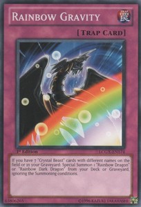 Rainbow Gravity - LCGX-EN174 - Common - Unlimited Edition x3 - Near Mint