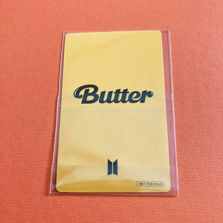 BTS JUNGKOOK Butter Official Photo card Cream Peaches Fan club