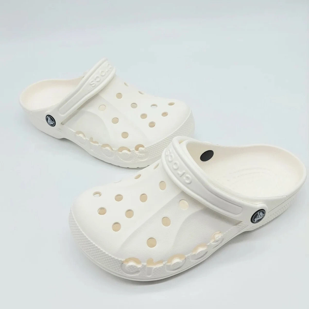 White women's crocs size cheap 6