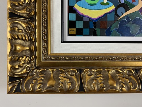 "Harbor Breeze" by Itzchak Tarkay a Serigraph in color on wove paper - Picture 4 of 4