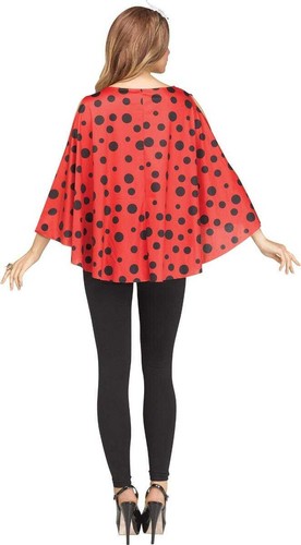 CA1728 Poncho Cape Wings Dragon Dinosaur Bee Ladybug Halloween Medieval Costume - Picture 6 of 11