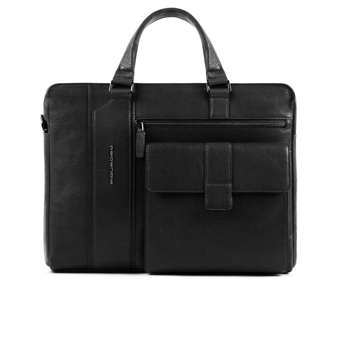Men briefcase Piquadro Kobe CA4939S105 black leather laptop business