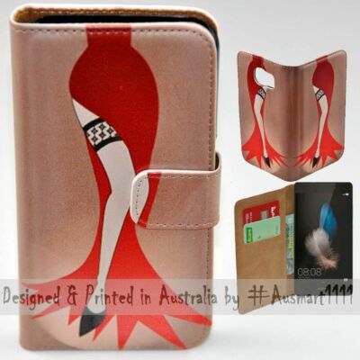 For Huawei Series - Salsa Flamenco Theme Print Wallet Mobile Phone Case Cover