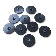 10 x LEGO Technic 3 x 3 Disk - Black - 2723 - Technic Disks - Disc