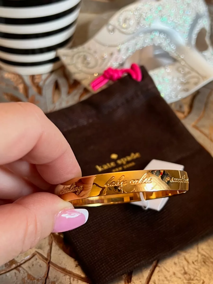 Kate spade idiom shop bangle sale