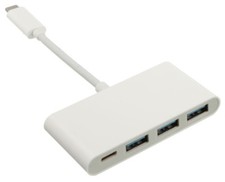 Manhattan Hub USB 3.1 tipo C con 3 Porte USB A e 1 Porta USB-C
