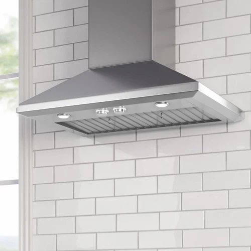 Avallon ARHW48PAA 48"W Wall Mounted Range Hood 375 - 1200 CFM - Stainless Steel - Picture 5 of 9