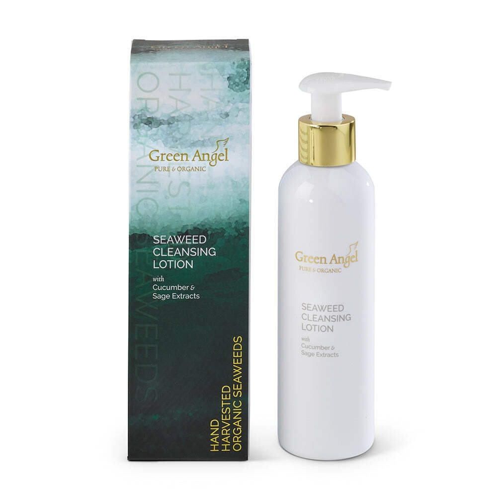 Green Angel Seaweed Cleansing Lotion With Cucumber & Sage Extracts eBay