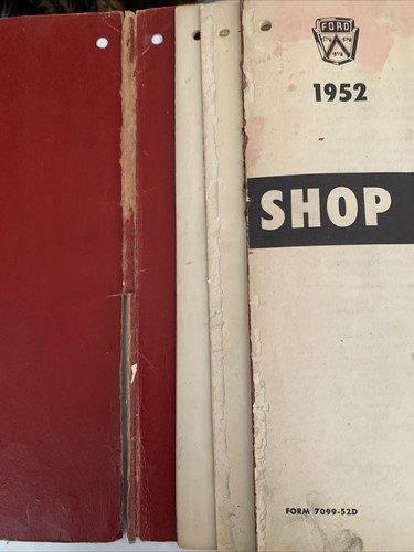 Original 1952 Ford F-Series Truck Shop Service Manual Supplement - Picture 3 of 9