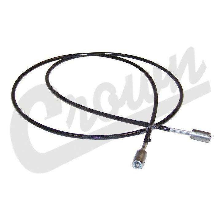 Câble de frein à main arrière pour berline compacte essence et diesel en acier tressé 1450mm