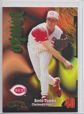 1998 Circa Thunder Baseball Brett Tomko Card # 259 Cincinnati Reds