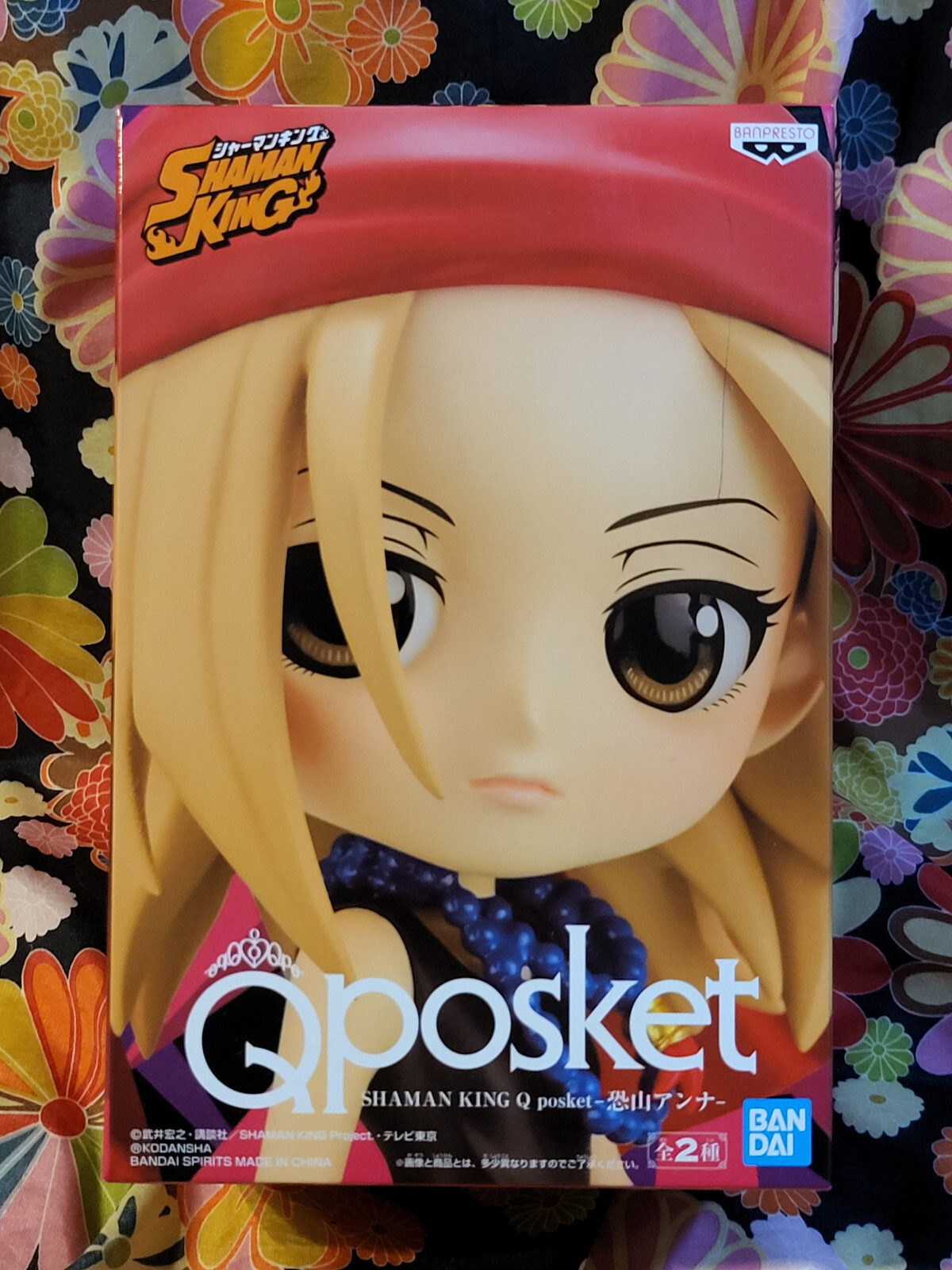 Qposket Shaman King Anna Kyoyama Figure A Color Q posket Banpresto eBay