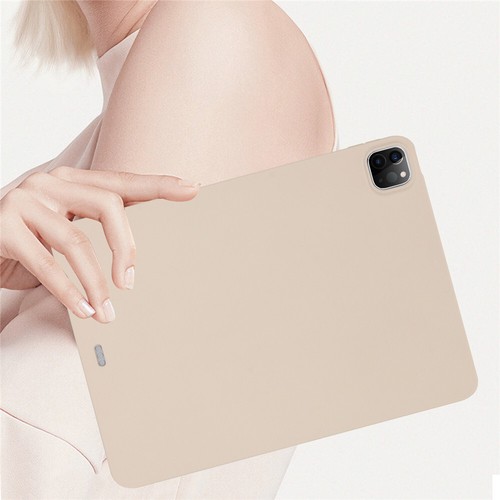 For iPad 5/6/7/8/9/10/11th Mini Air Pro 11" Soft Liquid Silicone Case Cover Skin - Picture 29 of 90