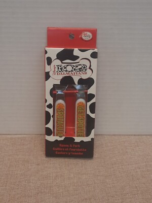 Disney 102 Dalmatians Spoon And Fork Set Flatware