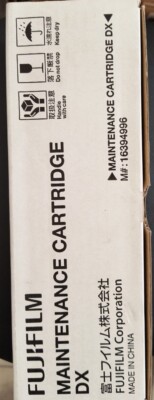 DX100 Fujifilm  Genuine Maintenance Waste Cartridge ,Brand New.