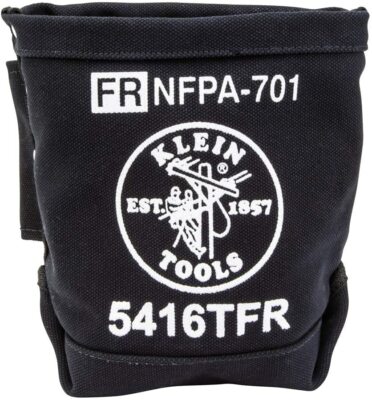 Klein Tools 5416TFR Flame-Retardant Canvas Bolt Bag