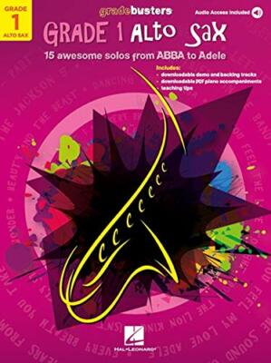Gradebusters Grade 1 - Alto Saxophone 15 awesom, Various..