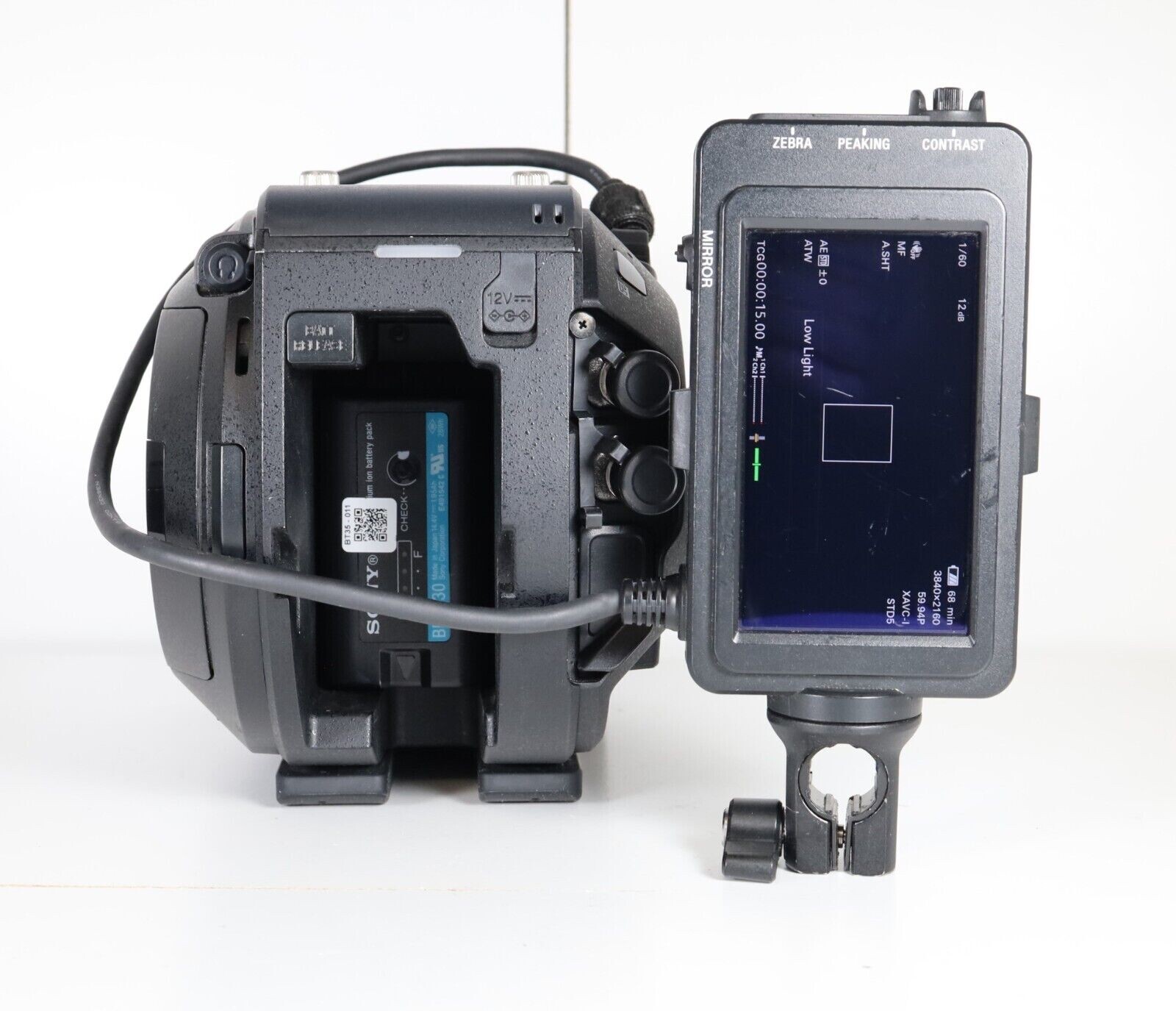 Sony PXW-FS7 M2 4K FS7II Full Kit Only 369 Hours!