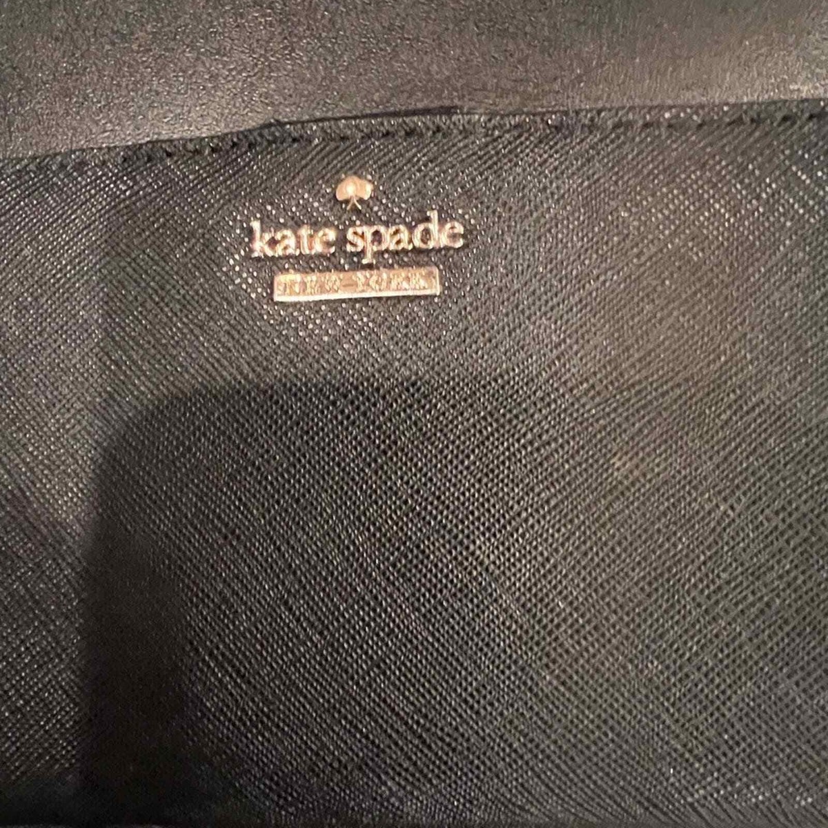 Kate spade black Cameron street Stacy bifold wallet 7 x 3.5
