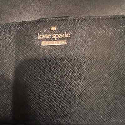 Kate spade black Cameron street Stacy bifold wallet 7 x 3.5