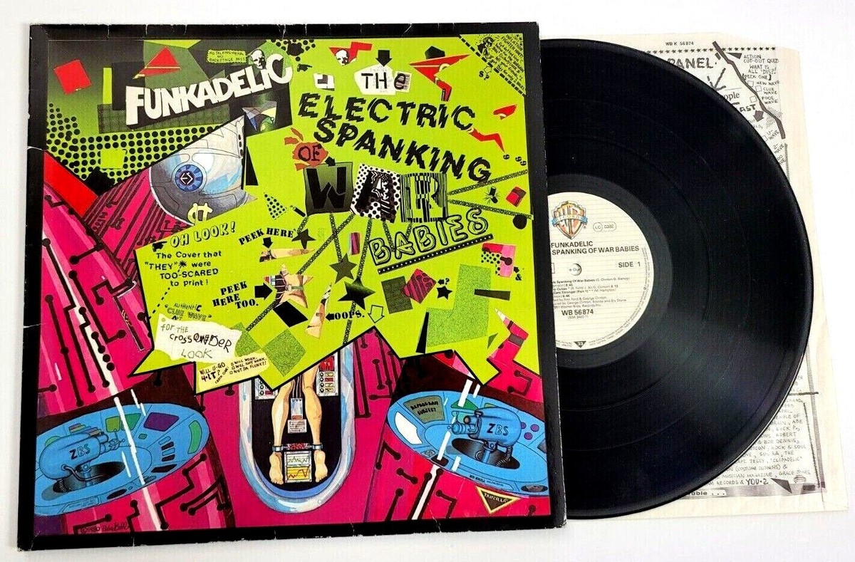FUNKADELIC - THE ELECTRIC SPANKING OF WAR BABIES - FUNK LP