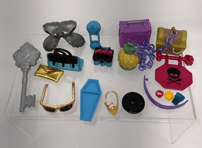MONSTER HIGH & EVER AFTER HIGH,suitcases , PURSES AND Doll Accessories