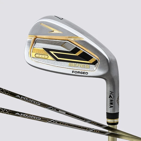 HONMA Golf BERES 09 3S 3 Star Iron #8 R Flex ARMRQ FX Graphite Shaft 2024 MTO - Image 2 of 4